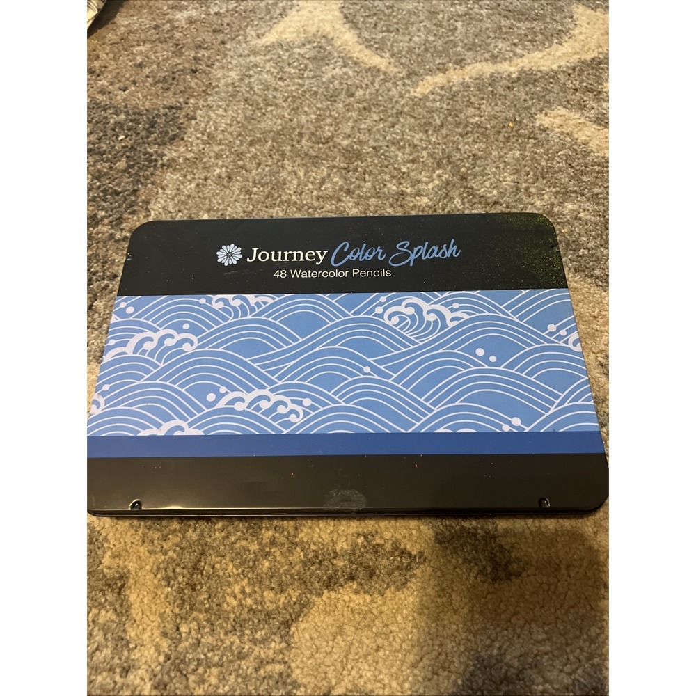 Journey Color Burst Pencils, 48 color Burst Pencils Preowned W/ Case - Picture 10 of 15